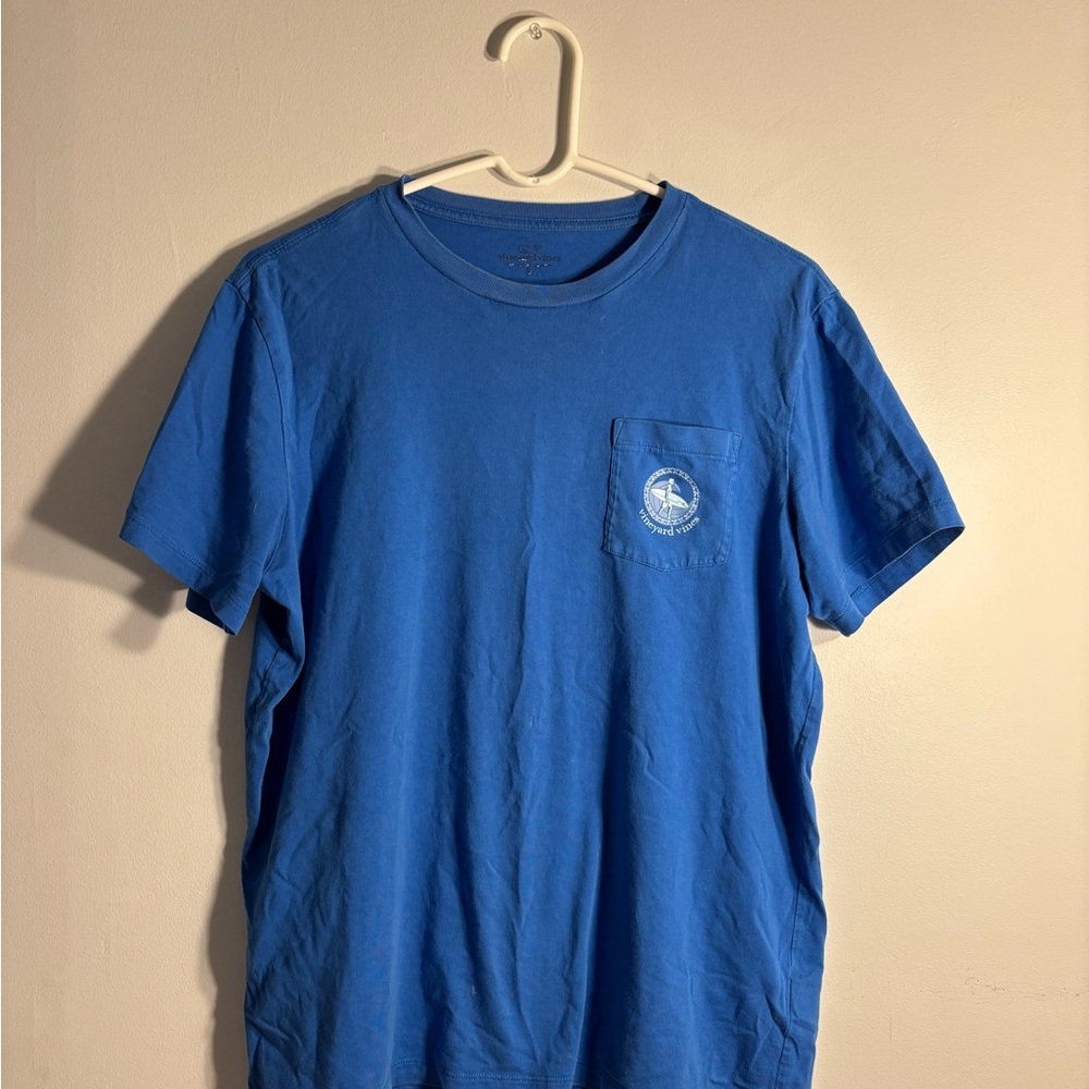 Blue Crew Neck T-Shirt